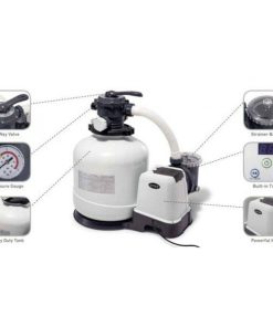 Pompă de filtrare cu nisip “Krystal Clear SX2800”, rezervor de nisip 35 kg, capacitate 10500 L/h - imagine 3