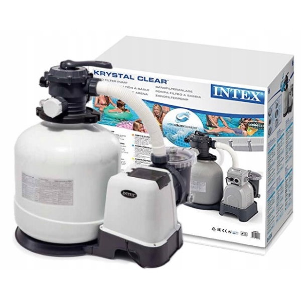 Pompă de filtrare cu nisip “Krystal Clear SX3200”, rezervor de nisip 24kg, capacitate 12000 L/h - imagine 7
