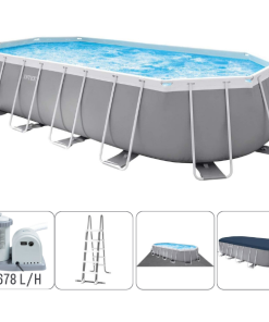 Piscină PRISM FRAME OVAL  503x274x122сm, 13365L, cadru metalic