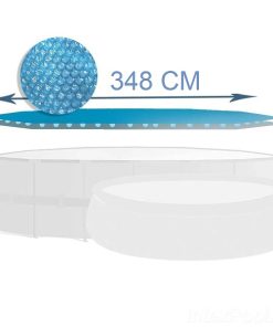 Husă solară D 348 cm pentru piscine rotunde cu D 366 cm - imagine 8