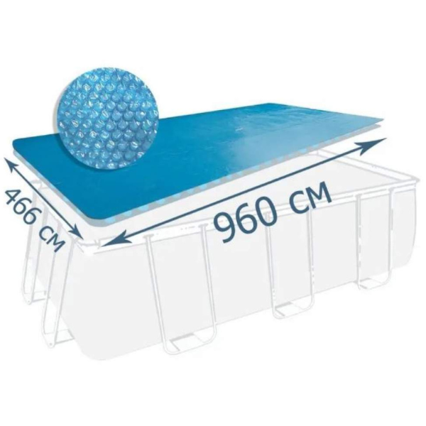 Husă solară 960х466 cm pentru piscine dreptunghiulare 975×488 cm