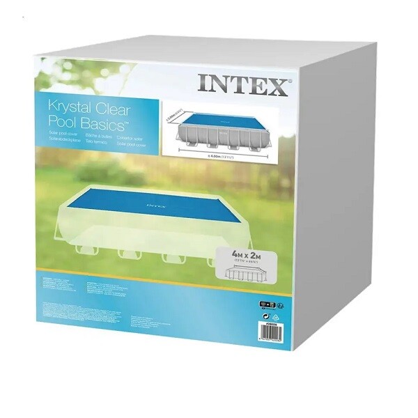 Husă solară 378х186 cm pentru piscine dreptunghiulare 400x200 cm - imagine 14
