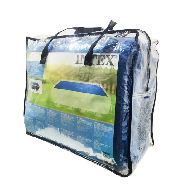 Husă solară 378х186 cm pentru piscine dreptunghiulare 400x200 cm - imagine 15