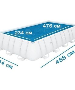 Husă solară 476х234 cm pentru piscine dreptunghiulare 488×244 cm - imagine 8