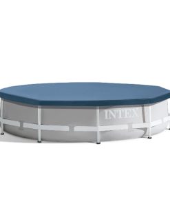 Husă pentru piscine cu cadru metalic rotund, D 305 cm