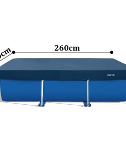 Alternative view of Husă pentru piscine cu cadru metalic dreptunghiular, 260х160 cm