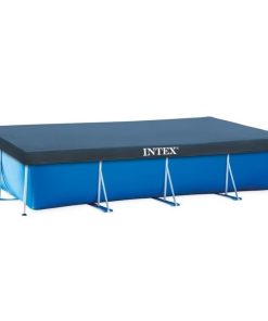 Husă pentru piscine cu cadru metalic dreptunghiular, 460х226 cm