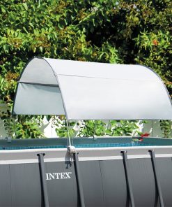Copertină solară pentru piscine dreptunghiulare și ovale