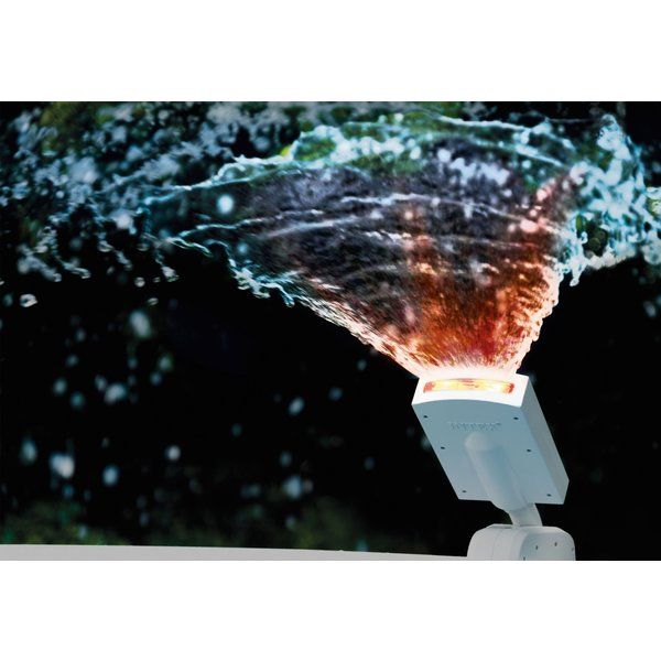 Pulverizator iluminat cu LED-uri pentru piscine cu cadru metalic - imagine 2