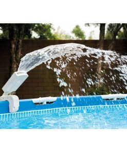 Pulverizator iluminat cu LED-uri pentru piscine cu cadru metalic - imagine 3