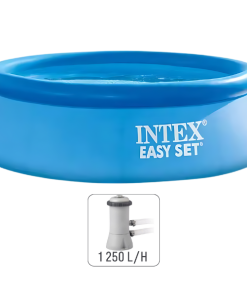 Piscina EASY SET 244×61cm, 1942L cu pompă de filtrare