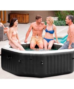 Jacuzzi SPA gonflabil “Jet & Bubble Deluxe”  201x71cm, 795L, 4 persoane - imagine 5