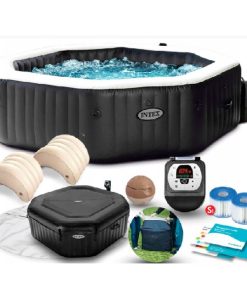 Jacuzzi SPA gonflabil “Jet & Bubble Deluxe”  201x71cm, 795L, 4 persoane - imagine 4