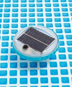 Lampă LED plutitoare pentru piscină cu alimentare solară, culori interschimbabile - imagine 3