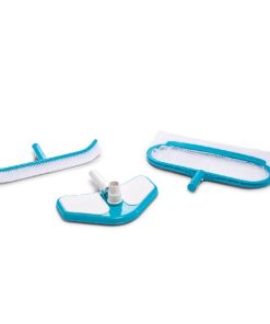 Set de curățare “Deluxe” pentru piscină: plasă, perie, duză de aspirare
