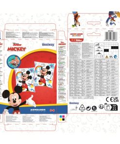 Aripioare de înot gonflabile “Mickey și prietenii” 23×15 cm, 3-6 ani - imagine 10