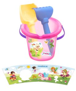Set de nisip "Găleată, lopată și greblă" - imagine 6