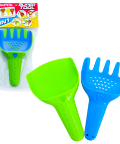 Super set 4 în 1 pentru nisip, 4 culori