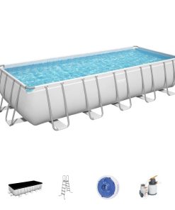 Piscina Power Steel 640x274x132cm, 19281L, metal carcas - imagine 4