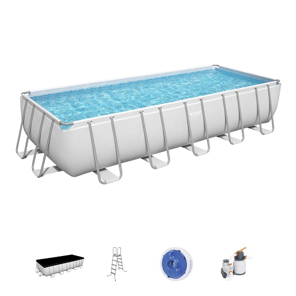 Piscina Power Steel 640x274x132cm, 19281L, metal carcas - imagine 4