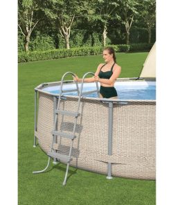 Piscina Power Steel 396x107cm, 11133L, carcas metal - imagine 8