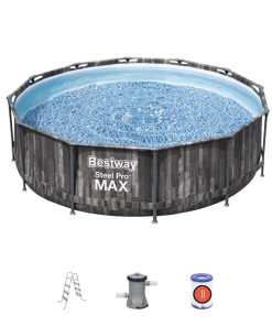 Piscină STEEL PRO MAX 366х100 cm, 9150 L, cadru metalic, cu pompă de filtrare - imagine 3