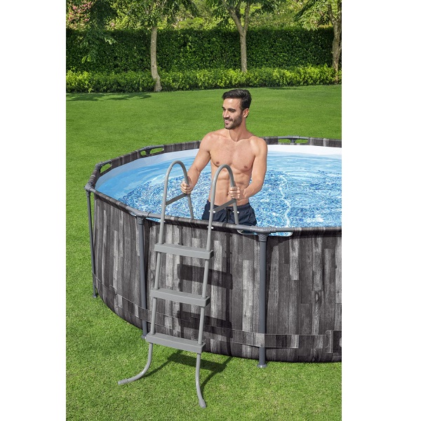 Piscină STEEL PRO MAX 366х100 cm, 9150 L, cadru metalic, cu pompă de filtrare - imagine 7