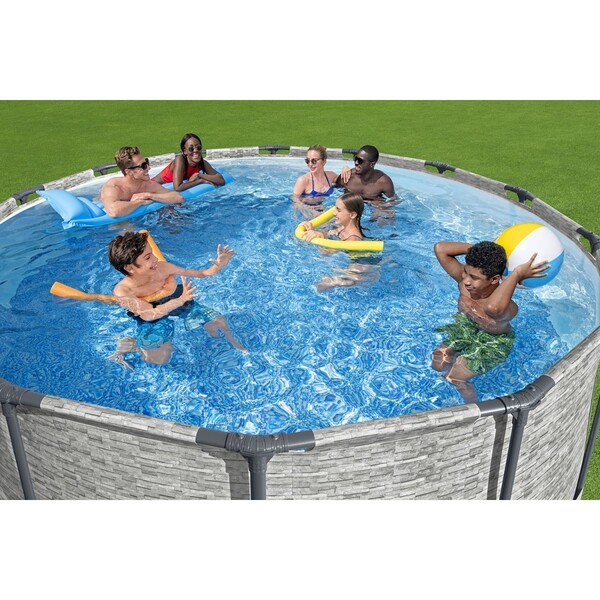 Piscină STEEL PRO MAX 427х122 cm, 15232 L, cadru metalic, cu pompă de filtrare - imagine 5