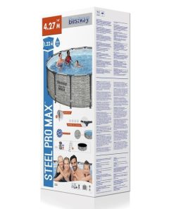 Piscină STEEL PRO MAX 427х122 cm, 15232 L, cadru metalic, cu pompă de filtrare - imagine 10