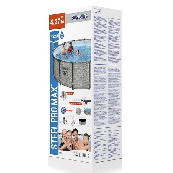 Piscină STEEL PRO MAX 427х122 cm, 15232 L, cadru metalic, cu pompă de filtrare - imagine 10
