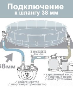 Piscină STEEL PRO MAX 427х122 cm, 15232 L, cadru metalic, cu pompă de filtrare - imagine 7