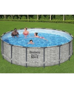 Alternative view of Piscină STEEL PRO MAX 488х122 cm, 19480 L, cadru metalic, cu pompă de filtrare