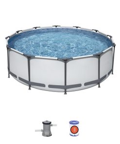Piscina Steel Pro Max 366x100cm, 9150L, carcas metal - imagine 3