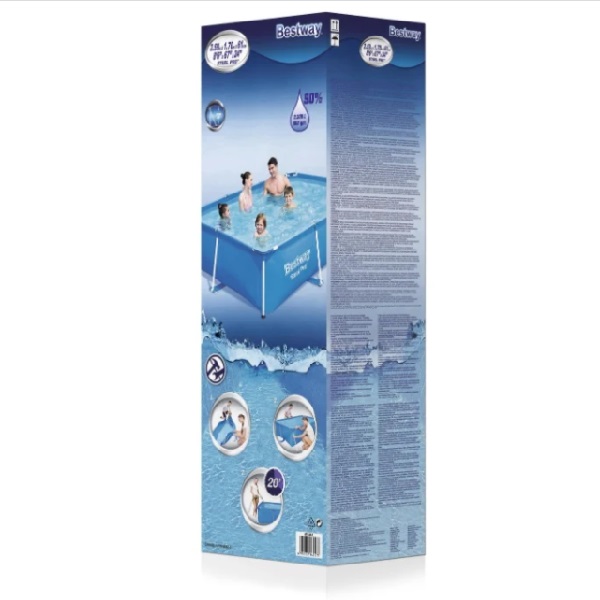 Piscina Steel Pro 259x170x61cm, 2300L, carcas metal - imagine 4