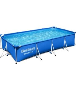 Piscina Carcas Metal Steel Pro 400x211x81cm, 5700L - imagine 4
