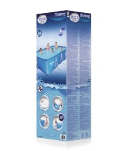 Piscina Carcas Metal Steel Pro 400x211x81cm, 5700L - imagine 5