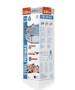 Piscină STEEL PRO MAX 305х76 cm, 4678 L, cadru metalic - imagine 4