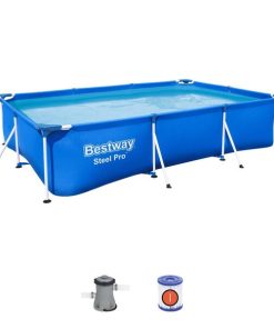 Piscina Steel Pro 300x201x66cm, 3300L, carcas metal - imagine 3