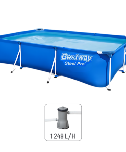 Piscina Steel Pro 300x201x66cm, 3300L, carcas metal