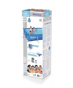 Piscina Steel Pro 300x201x66cm, 3300L, carcas metal - imagine 6