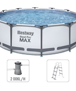 Piscina Steel Pro Max 366x100cm, 9150L, carcas metal