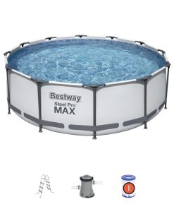 Piscina Steel Pro Max 366x100cm, 9150L, carcas metal - imagine 3