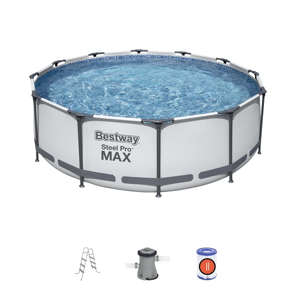 Piscina Steel Pro Max 366x100cm, 9150L, carcas metal - imagine 3