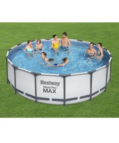 Alternative view of Piscina Steel Pro Max 457x122cm, 16015L, carcas metal
