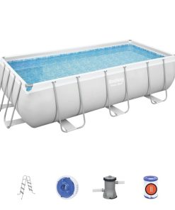 Piscina Power Steel 404x201x100cm, 6478L, carcas metal - imagine 3
