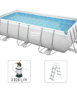 Piscina Power Steel 404x201x100cm, 6478L, carcas metal