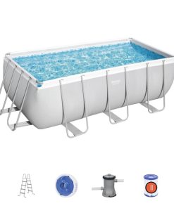 Piscina Power Steel 412x201x122cm, 8124L, carcas metal - imagine 3