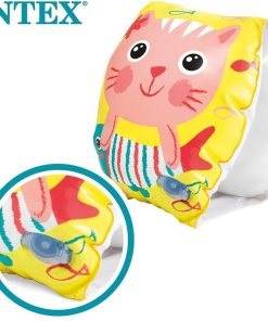 Aripioare de înot gonflabile "Pisoiaș" 20х15 cm, 1-3 ani - imagine 3