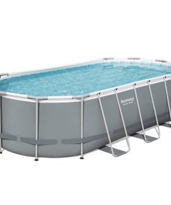 Piscina Power Steel Oval 549x274x122cm, 13430L, carcas metal - imagine 11