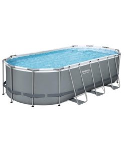 Piscina Power Steel Oval 549x274x122cm, 13430L, carcas metal - imagine 4
